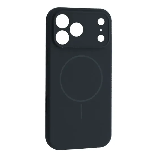 Чохли iPhone Silicone Case Full Camera MagSafe iPhone 17 Pro Max Sapphire Blue