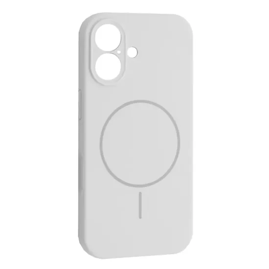 Чохли iPhone Silicone Case Full Camera MagSafe iPhone 17 White