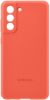 Чохол Samsung Silicone Cover S21 FE 5G EF-PG990TPEGRU Dark Coral