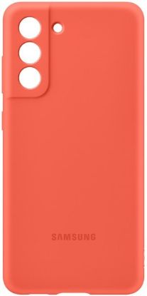 Чохол Samsung Silicone Cover S21 FE 5G EF-PG990TPEGRU Dark Coral