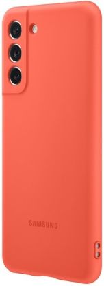 Чохол Samsung Silicone Cover S21 FE 5G EF-PG990TPEGRU Dark Coral
