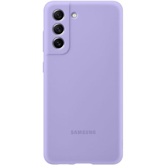 Чохол Samsung Silicone Cover S21 FE 5G EF-PG990TVEGRU Lavender