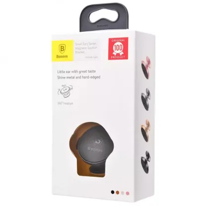 Автотримачі Baseus Small Ears Series Magnetic Bracket Black