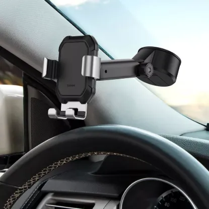 Автотримачі Baseus Tank Gravity Car Mount Holder With Suction Base Black