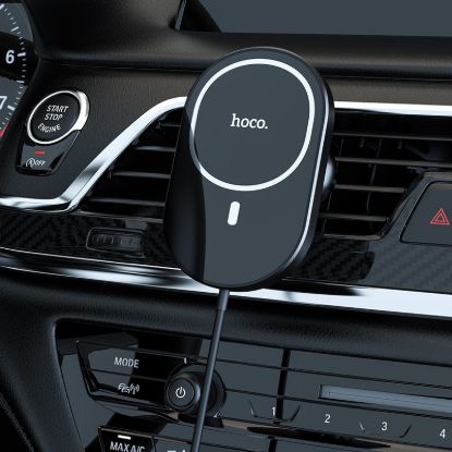 Автотримачі HOCO CA90 Magnetic Black