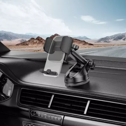 Автотримачі Proove Crystal Clamp Plus Suction Type Car Mount Black