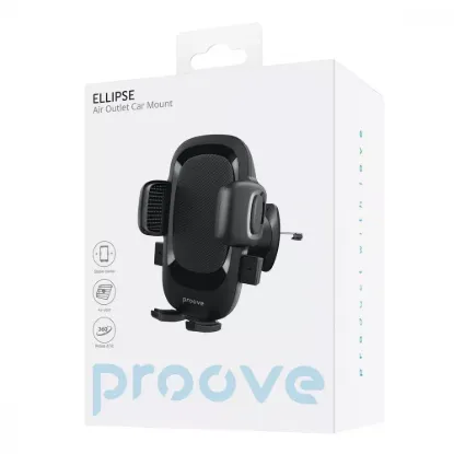 Автотримачі Proove Ellipse Air Outlet Car Mount Black