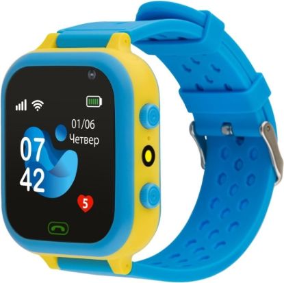 Дитячий годинник з GPS трекером Amigo GO009 Blue Yellow (гарантія 6 місяців)