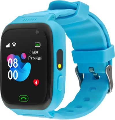 Дитячий годинник з GPS трекером Garmix Point PRO 100 Blue (гарантія 6 місяців)