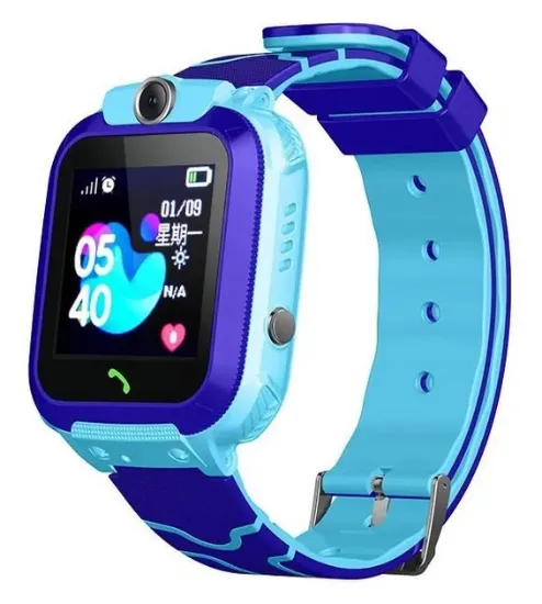 Дитячий годинник з GPS трекером XO H100 Smart Watch Blue