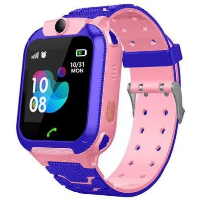 Дитячий годинник з GPS трекером XO H100 Smart Watch Pink