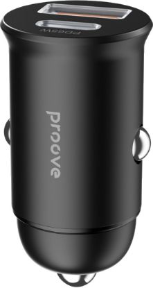 Зарядка 12V Proove Tiny Power Pro Car Charger 65W Black