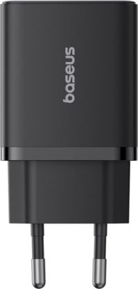 Зарядка 220V Baseus Cube Fast Charger C+U 30W Black