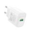 Зарядка 220V HOCO C140A 18W/QC3.0/1xUSB White