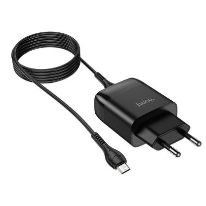 Зарядка 220V HOCO C72Q 18W 1USB QC3.0 + Type-C Cable White