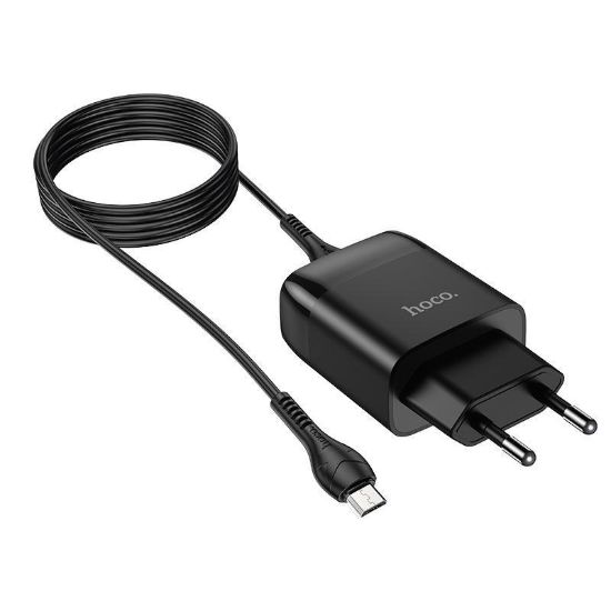 Зарядка 220V HOCO C72Q 18W 1USB QC3.0 + Type-C Cable White