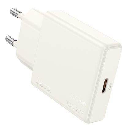 Зарядка 220V HOCO N44 PD30W/1xType-C White