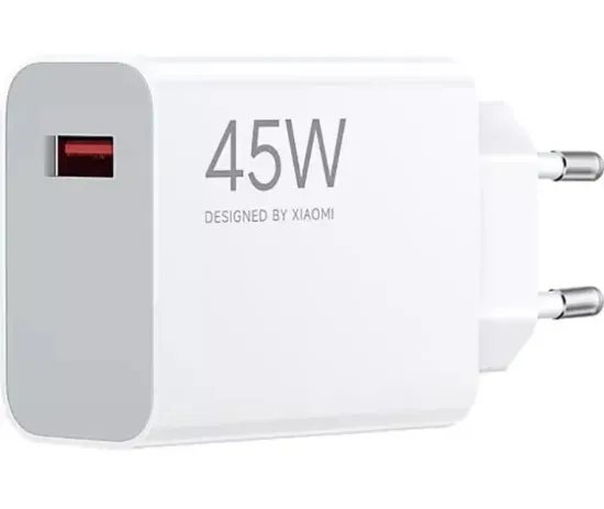 Зарядка 220V Xiaomi 45W Turbo Charging Type-A (BHR07SLEU) White 1127898