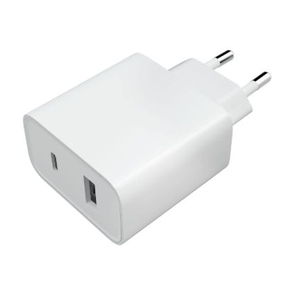 Зарядка 220V Xiaomi Mi 33W Wall Charger Type-A + Type-C (BHR4996GL) White 852911