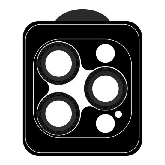 Захисне скло на камеру Full Glue iPhone 12 Pro Max Black