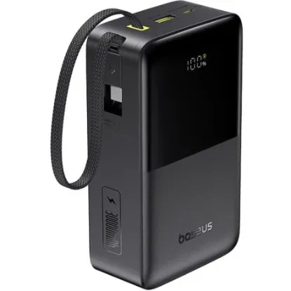 Зовнішні батареї Baseus 30000mAh 22.5W EnerFill Bipow 2 Pro Black