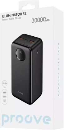 Зовнішні батареї Proove 30000mA 22.5W Illuminator SE Black