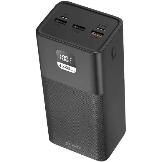 Зовнішні батареї Proove 40000mAh 100W Giant Black