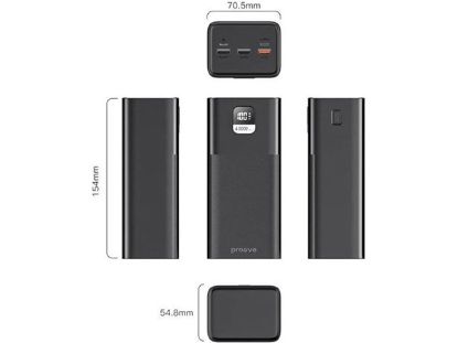 Зовнішні батареї Proove 40000mAh 22.5W Giant Lite Black