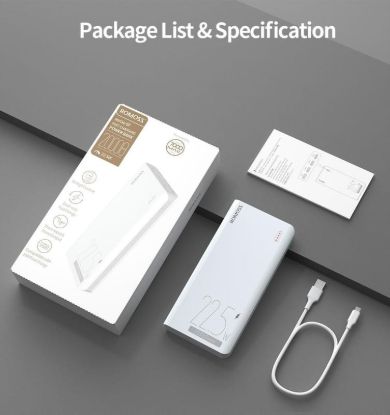 Зовнішні батареї Romoss 20000mAh Sense6 22.5W PD White