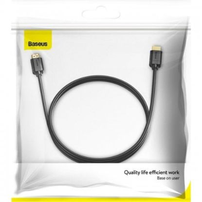 Кабелі Baseus HDMI To HDMI Adapter Cable 1m High Definition CAKGQ-A01 Чорний