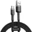 Кабелі Baseus microUSB 2.4A 1.0m Cafule CAMKLF-BG1 Black Grey