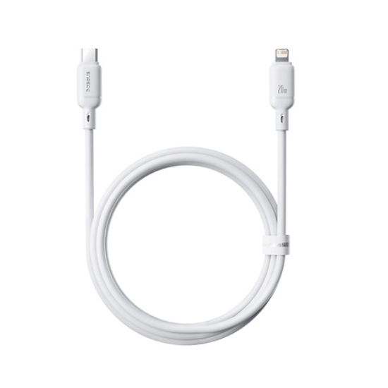 Кабелі Baseus Type-C to Lightning 20W 1.0m Silky P10377700213-00 White