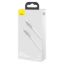 Кабелі Baseus Type-C to Type-C 100W 1.0m Cafule CATJK-C02 White