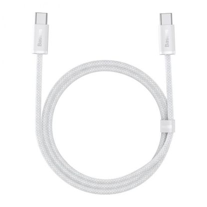 Кабелі Baseus Type-C to Type-C 100W 1.0m Coolplay CAKW000202 White