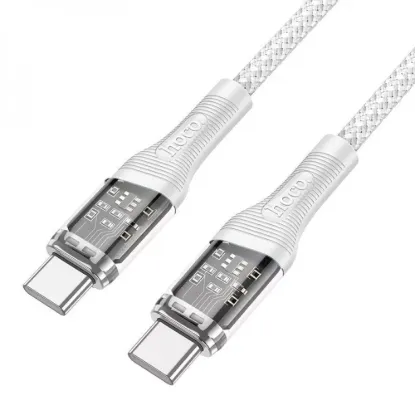 Кабелі HOCO U111 Type-C to Type-C 60W 1.2m Gray