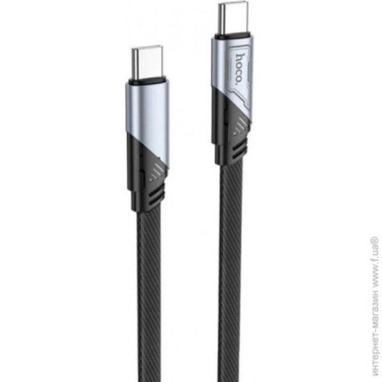 Кабелі HOCO U119 Type-C to Type-C 60W 3.0A 1.2m Black