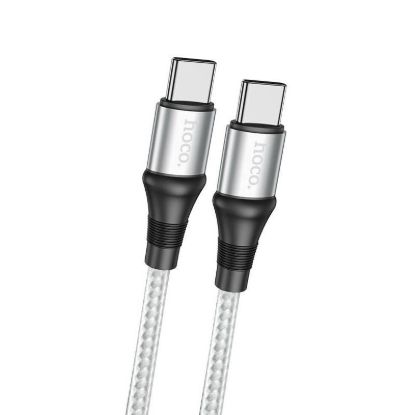 Кабелі HOCO US05 Type-C to Type-C 100W 5.0A 1.0m Black