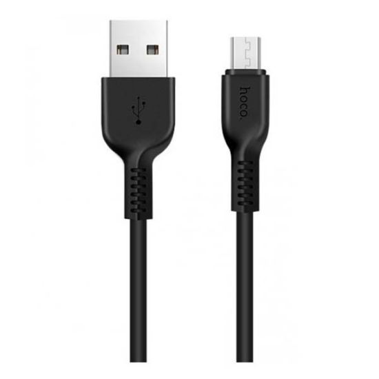 Кабелі HOCO X20 microUSB 2.0A 2.0m Black
