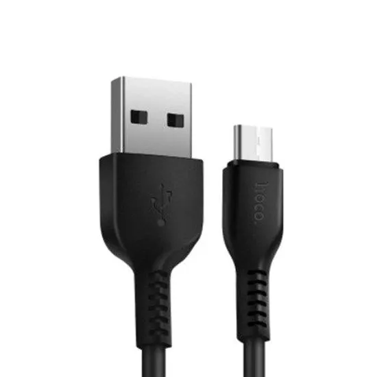 Кабелі HOCO X20 microUSB 2.4A 1.0m Black