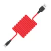 Кабелі HOCO X21 microUSB 2.0A 1.0m Black Red