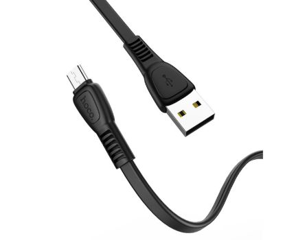 Кабелі HOCO X40 microUSB 2.4A 1.0m Black