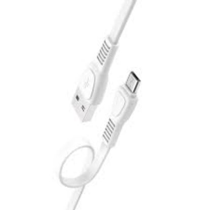 Кабелі HOCO X40 microUSB 2.4A 1.0m White