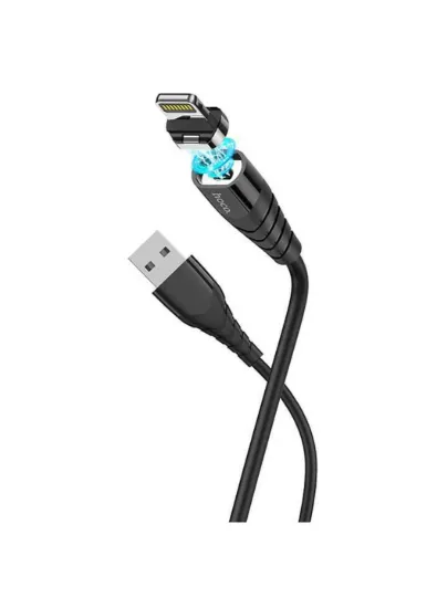 Кабелі HOCO X63 Lightning 2.4A 1.0m Black