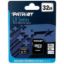 Карта памяті Patriot microSDHC 32Gb Class 10 + adapter