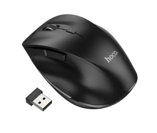 Миша Hoco GM24 Mystic Wireless Black