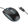 Миша Hoco GM37 Wonderfull Gaming Luminous Wired Black