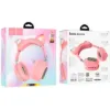 Навушники Hoco ESD13 Skill Cat BT Pink