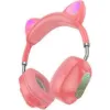 Навушники Hoco ESD13 Skill Cat BT Pink