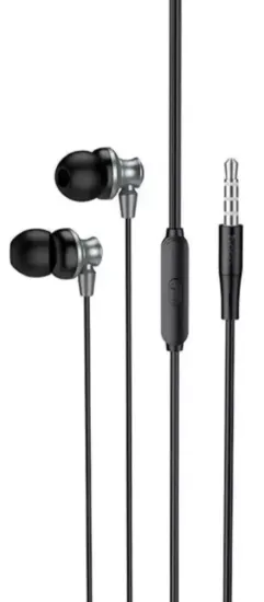 Навушники Hoco M98 Delighted Metal Mic Metal Grey