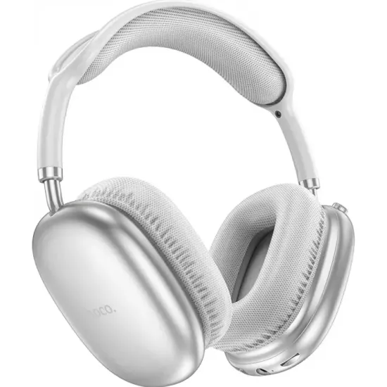 Навушники Hoco W35 Air Triumph BT Silver